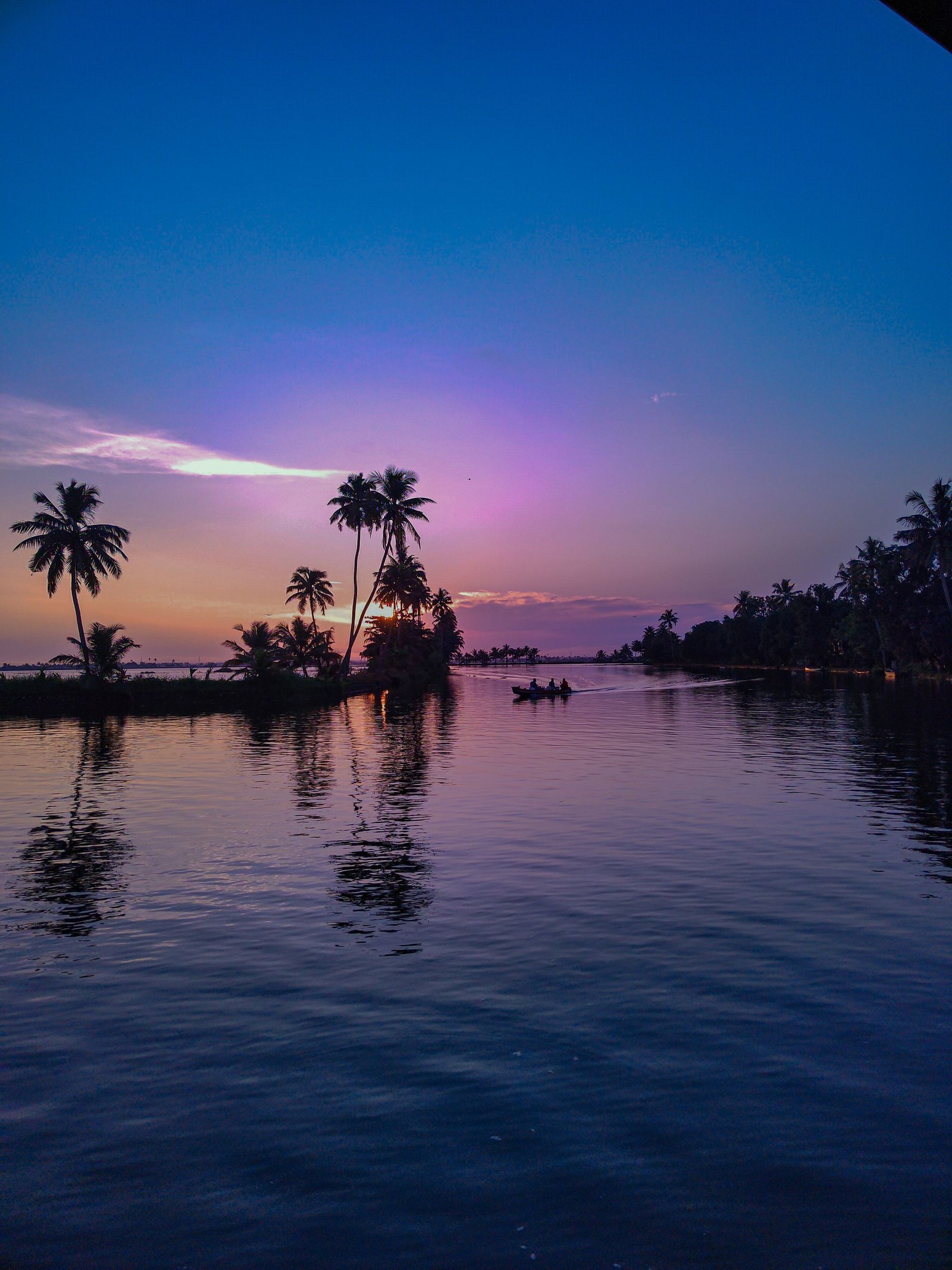 Three Sunsets on Vembanad - Alleppey, Kerala