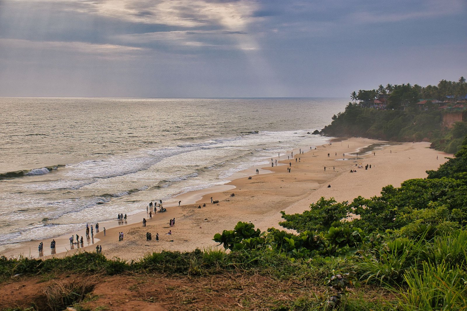 Varkala Cliffside - Varkala, Kerala